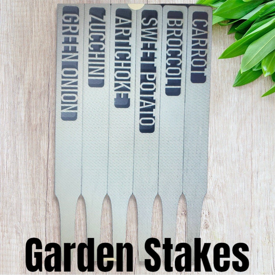 Vegetables Herbs And Fruit Garden Stakes